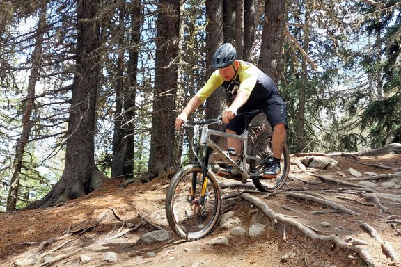 Andreas in action